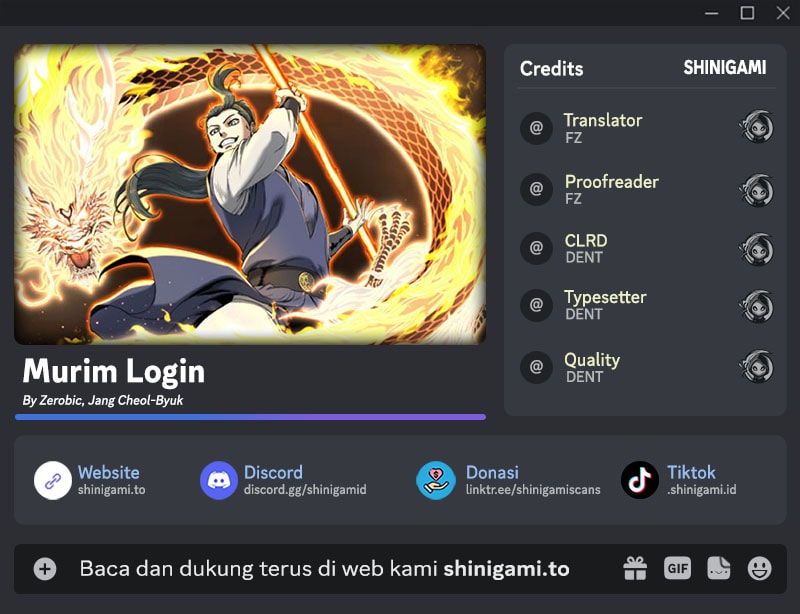 Baca Komik Murim Login Chapter 225 Gambar 1