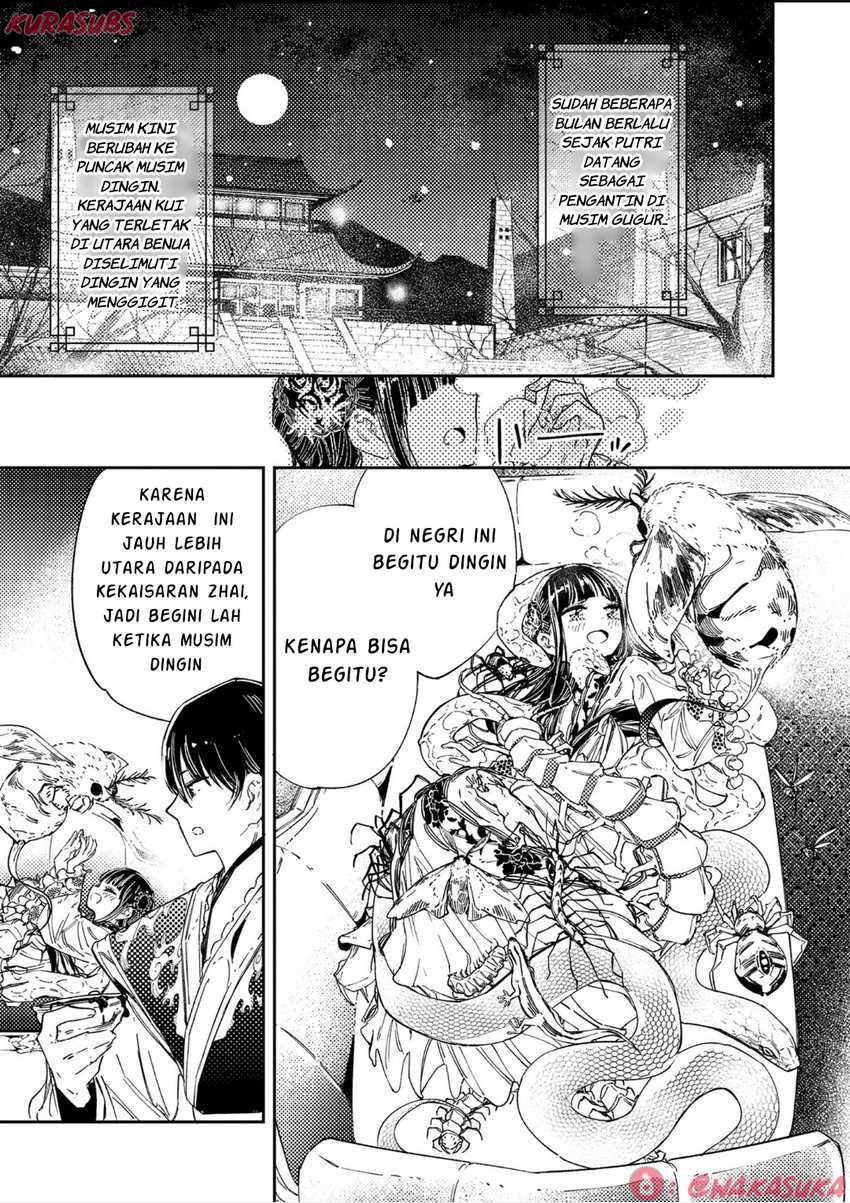 Baca Komik Mushi Mezuru Himegimi no Kekkon Chapter 19 Gambar 1