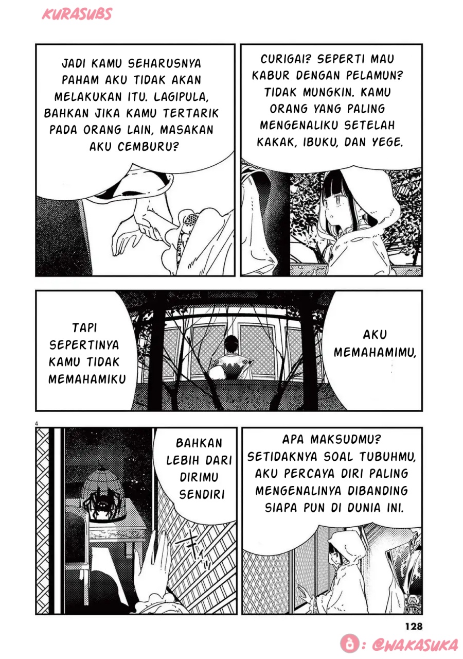 Mushi Mezuru Himegimi no Kekkon Chapter 31 Gambar 4
