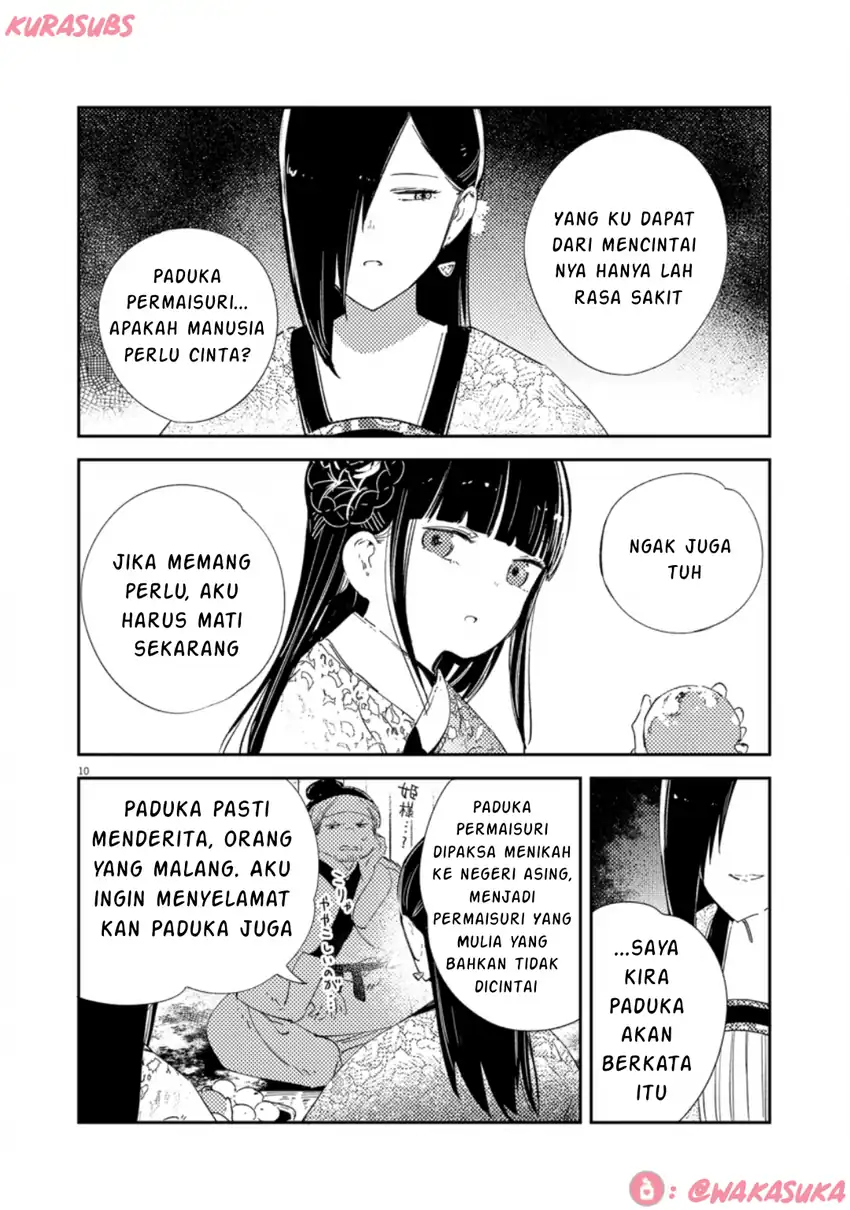 Mushi Mezuru Himegimi no Kekkon Chapter 33 Gambar 10