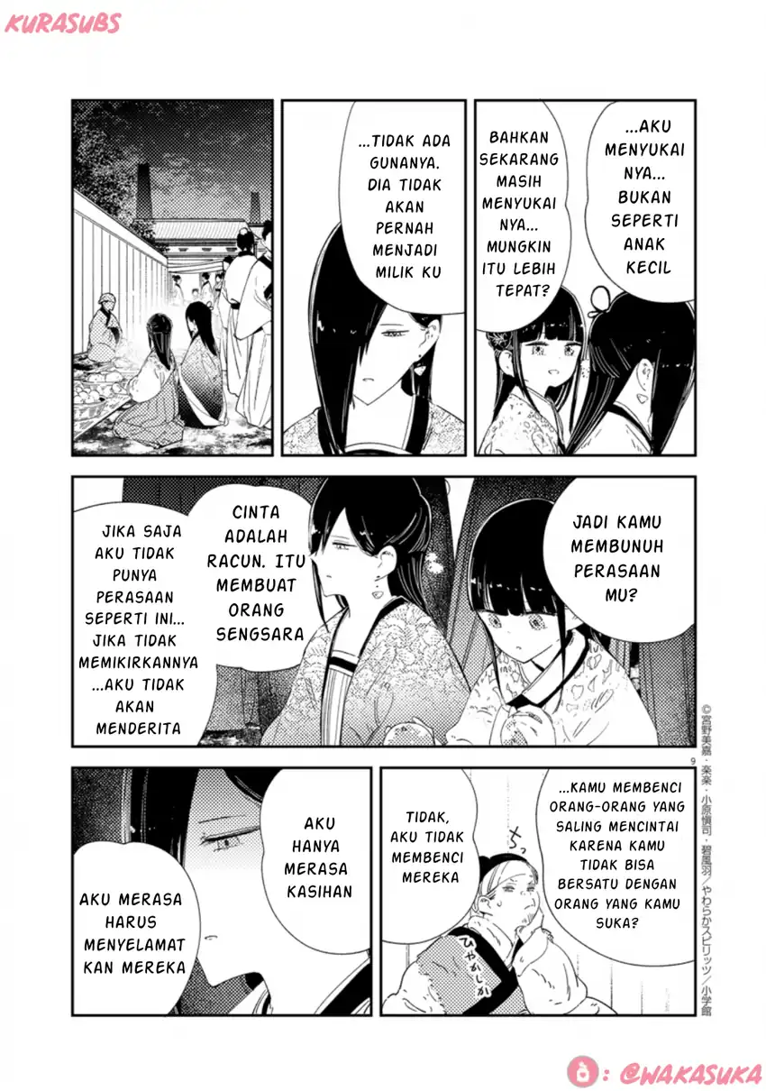 Mushi Mezuru Himegimi no Kekkon Chapter 33 Gambar 9