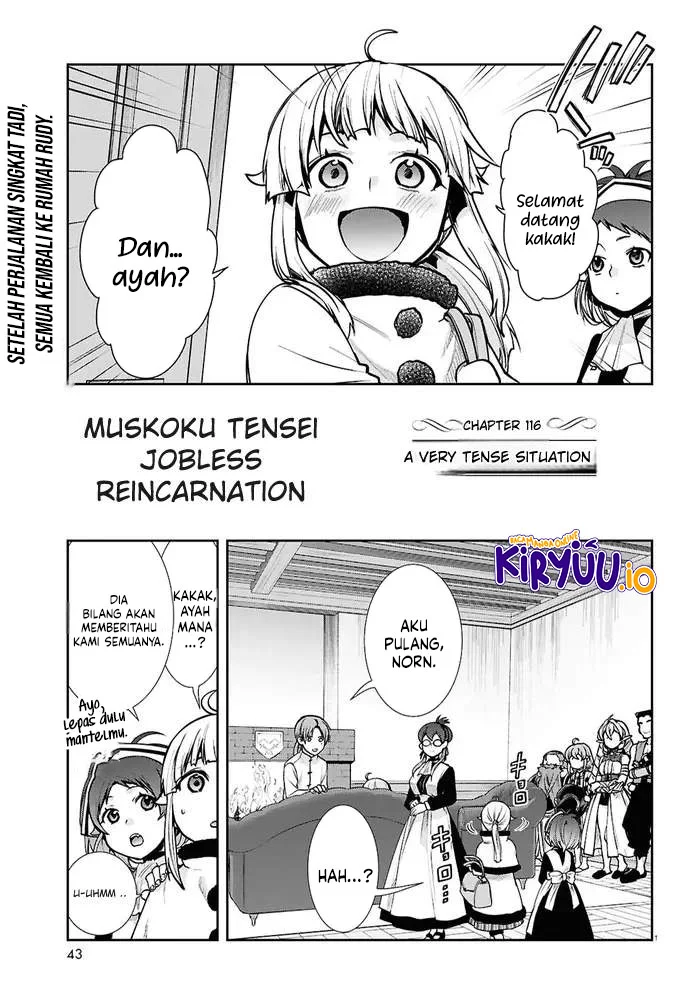 Manga Mushoku Tensei: Isekai Ittara Honki Dasu Chapter 116 gambar 2