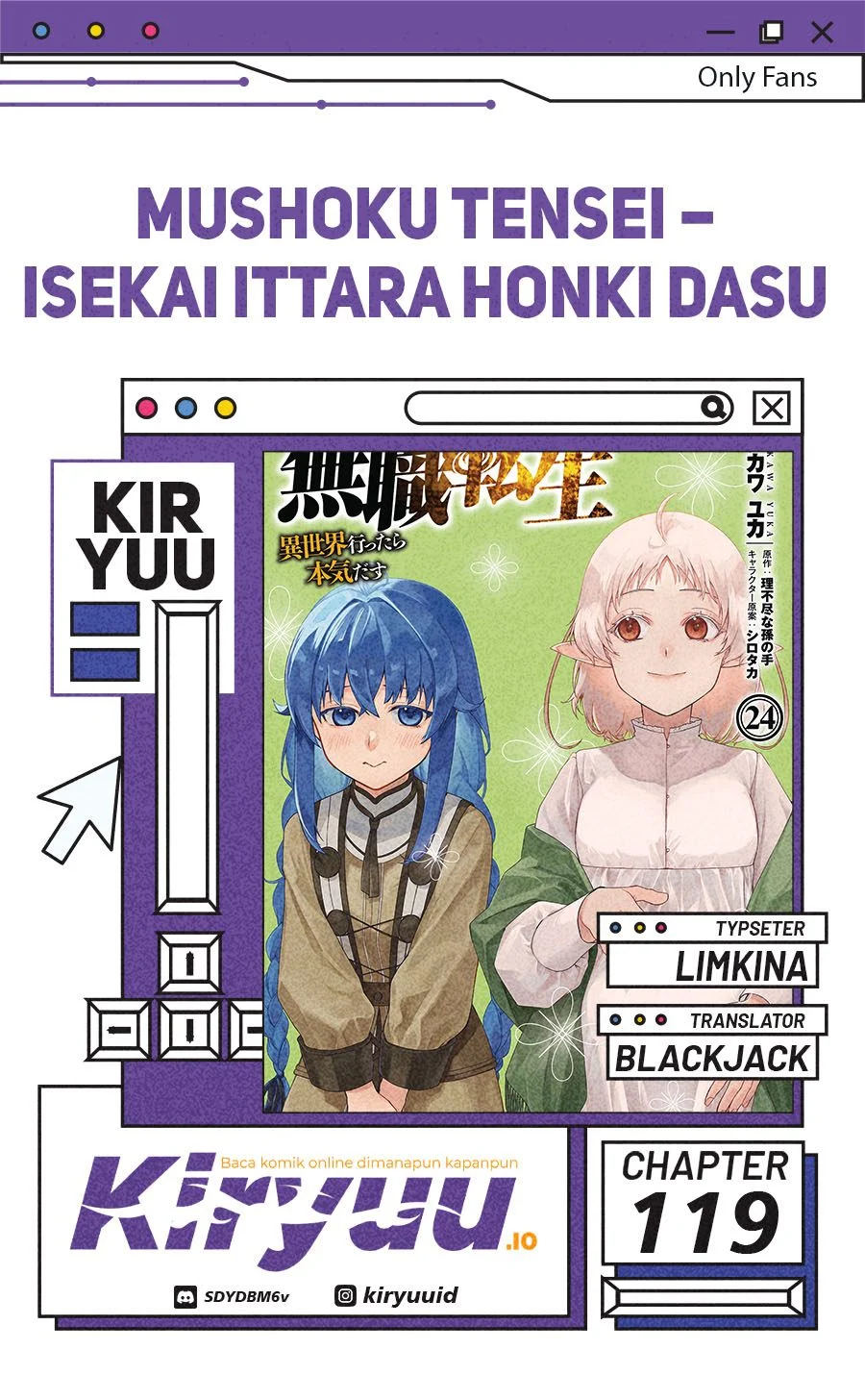 Komik Mushoku Tensei: Isekai Ittara Honki Dasu Chapter 119 gambar 1