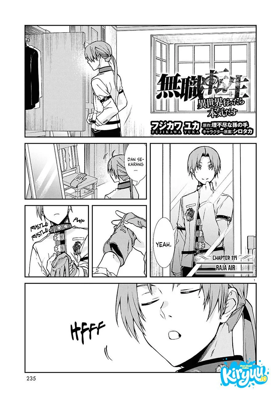 Manga Mushoku Tensei: Isekai Ittara Honki Dasu Chapter 119 gambar 2
