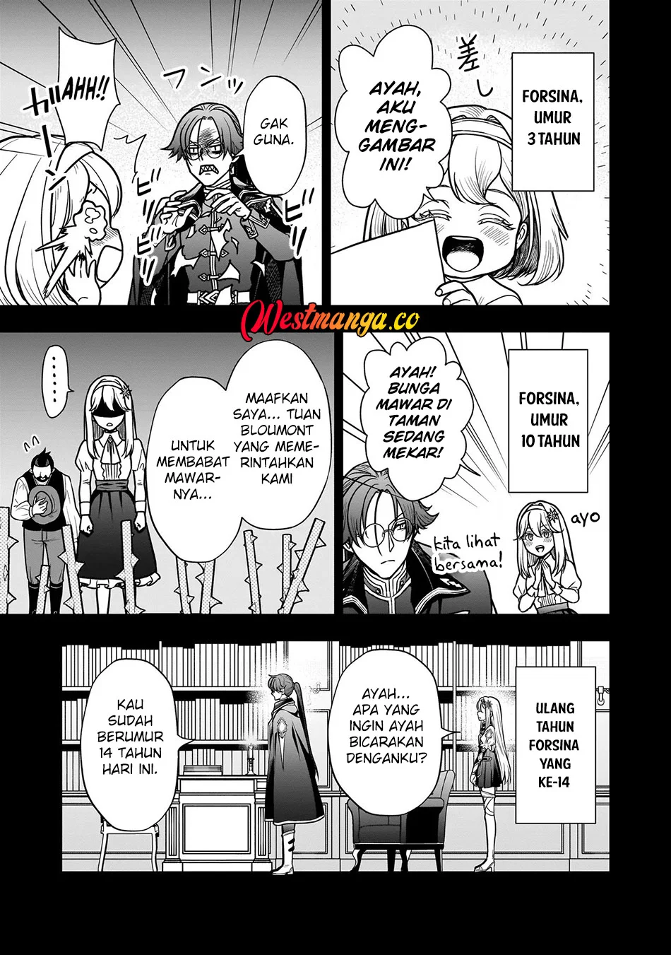 Musume Ni Danzai Sareru Akuyaku Koushaku Ni Tensei Shitemashita ~Akuyaku Muubu o Yameta no ni Nazeka Musume ga Koori No Reijou Ka Suru Ken~ Chapter 1 Gambar 24