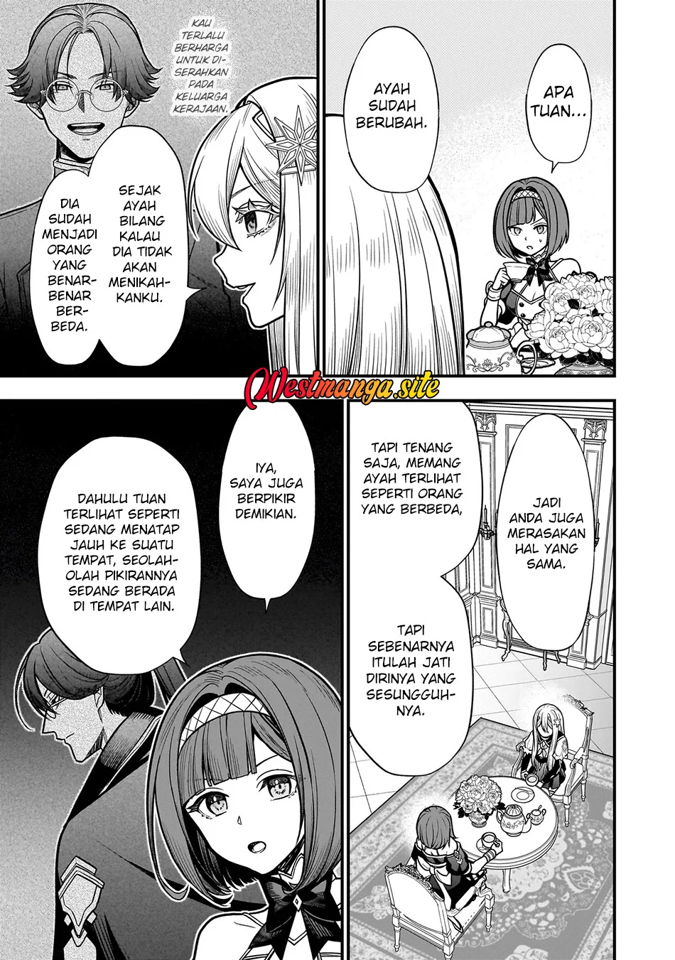 Musume Ni Danzai Sareru Akuyaku Koushaku Ni Tensei Shitemashita ~Akuyaku Muubu o Yameta no ni Nazeka Musume ga Koori No Reijou Ka Suru Ken~ Chapter 5.1 Gambar 4