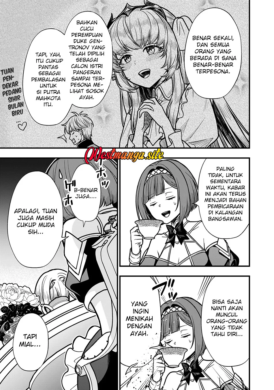 Musume Ni Danzai Sareru Akuyaku Koushaku Ni Tensei Shitemashita ~Akuyaku Muubu o Yameta no ni Nazeka Musume ga Koori No Reijou Ka Suru Ken~ Chapter 5.1 Gambar 8
