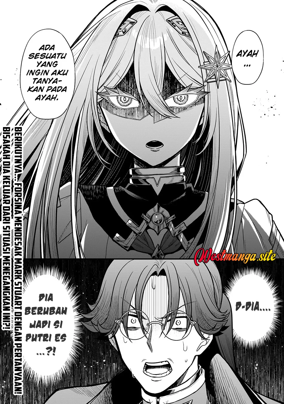 Musume Ni Danzai Sareru Akuyaku Koushaku Ni Tensei Shitemashita ~Akuyaku Muubu o Yameta no ni Nazeka Musume ga Koori No Reijou Ka Suru Ken~ Chapter 5.2 Gambar 17