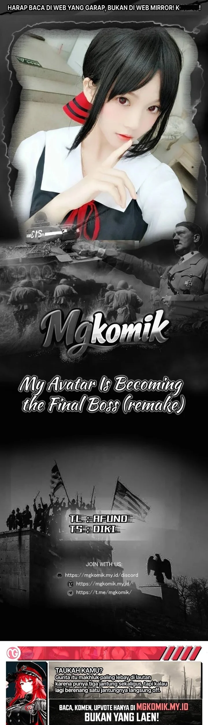Komik My Avatar Is Becoming the Final Boss (Remake) Chapter 57 gambar 1