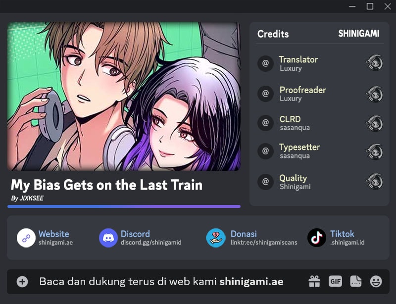 Baca Komik My Bias Gets On The Last Train Chapter 2 Gambar 1