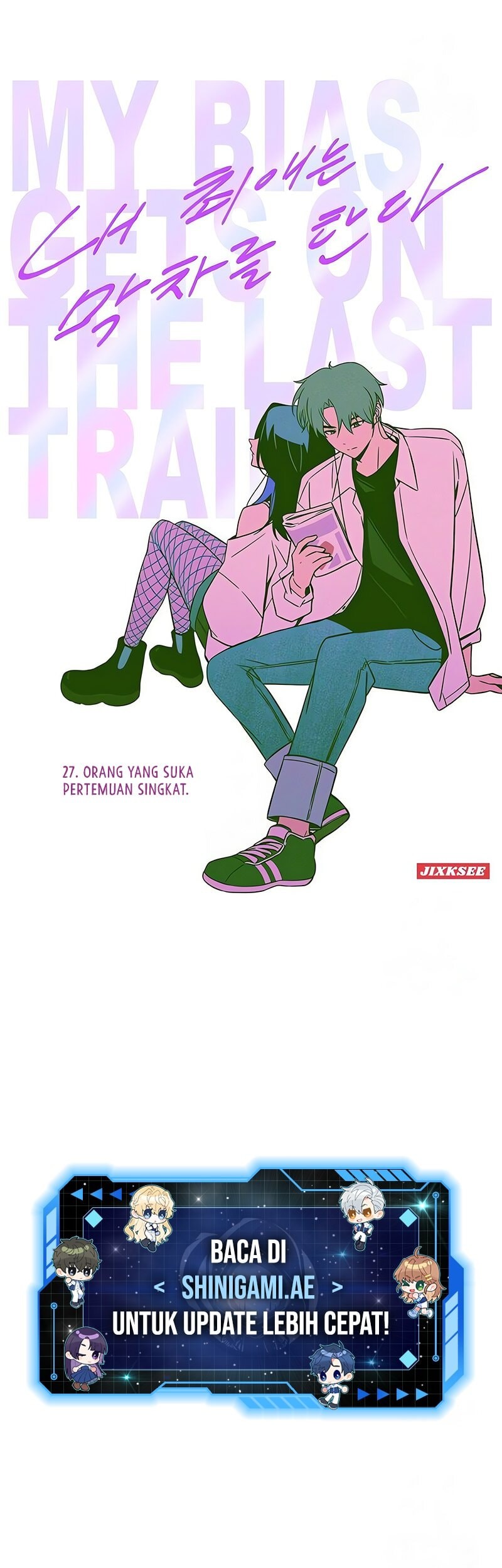 Baca Manhwa My Bias Gets On The Last Train Chapter 27 Gambar 2