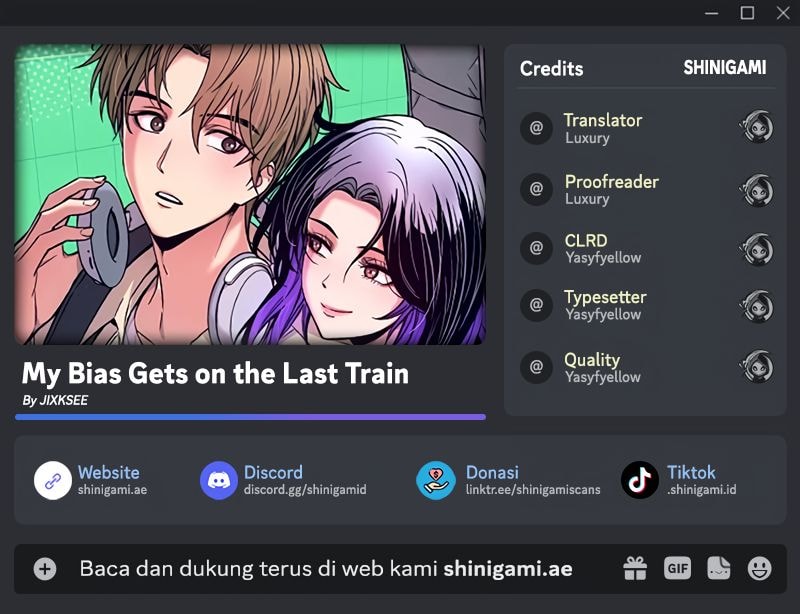 Baca Komik My Bias Gets On The Last Train Chapter 4 Gambar 1