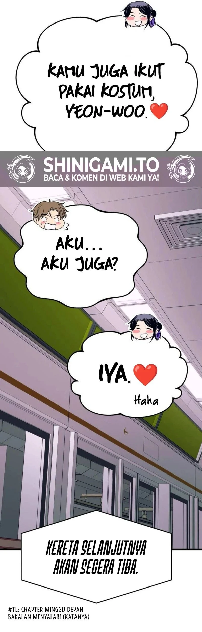 my bias gets on the last train chapter 62 - Page 87