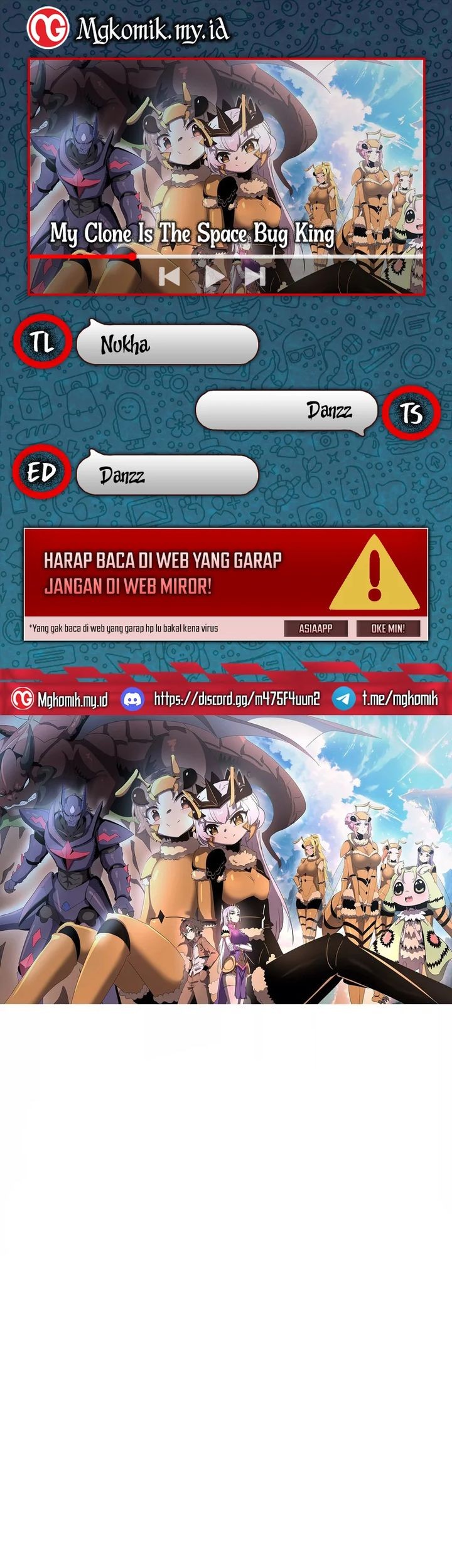Baca Komik My Clone is the Space Bug King Chapter 4 Gambar 1