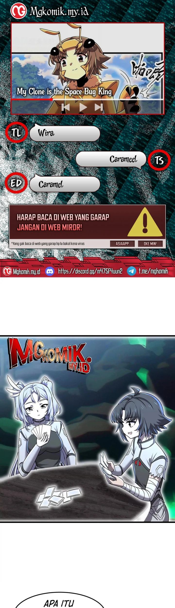 Komik My Clone is the Space Bug King Chapter 42 gambar nomor 1
