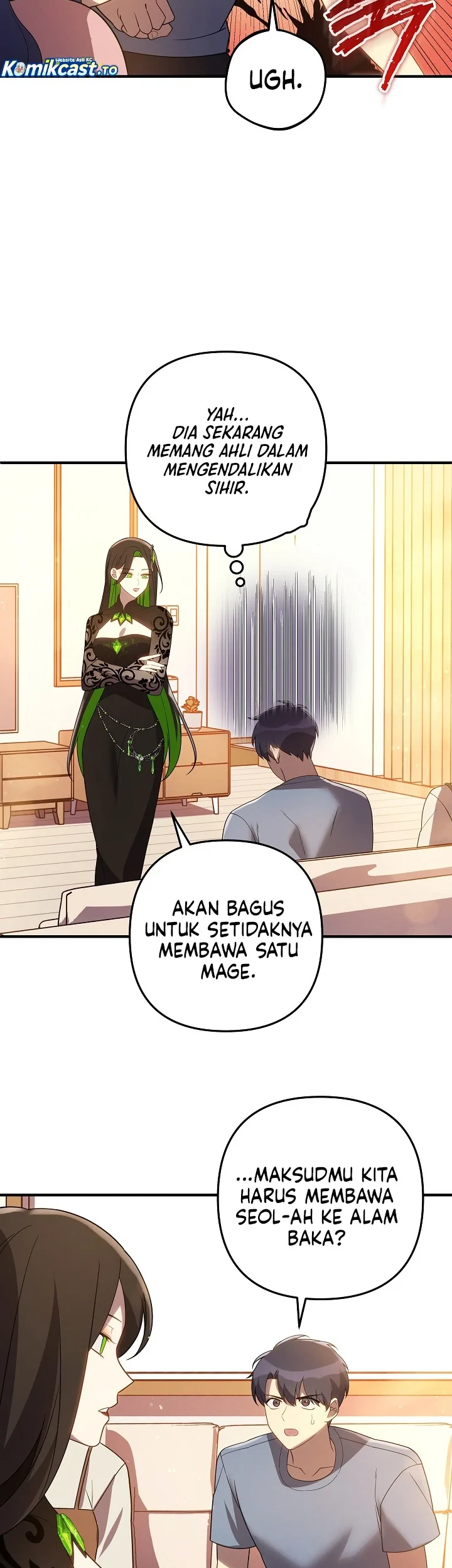 My Daughter is the Final Boss Chapter 155 Gambar 40