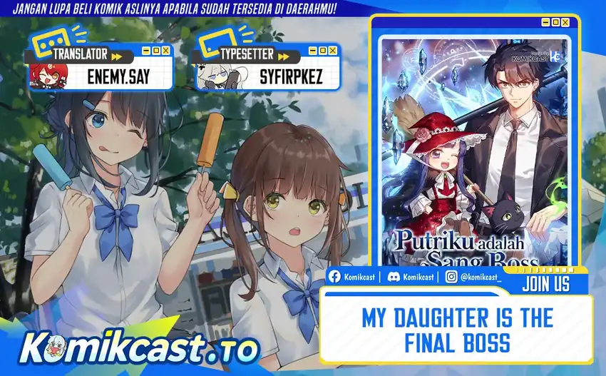 Komik My Daughter is the Final Boss Chapter 156 gambar 1