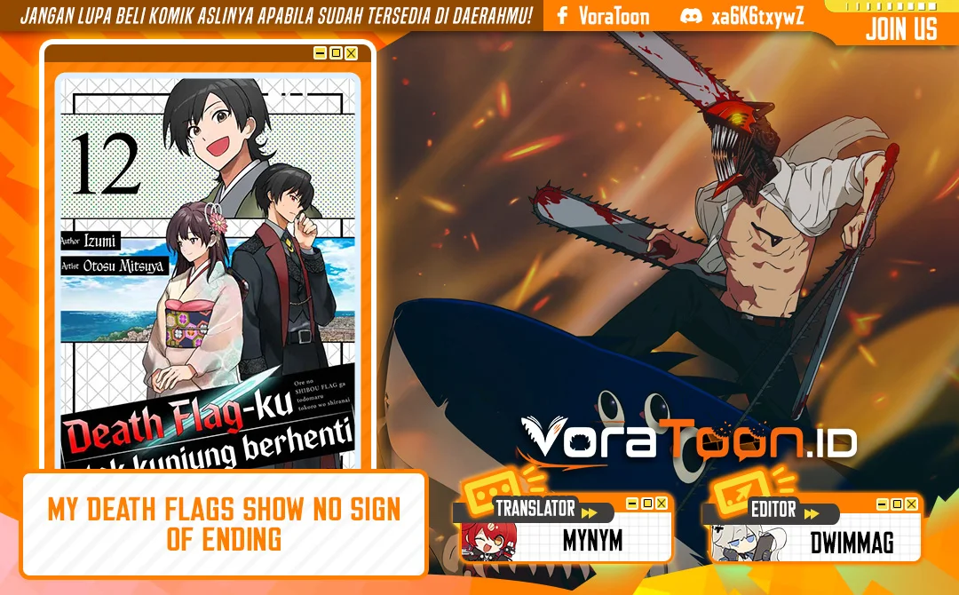Komik My Death Flags Show No Sign of Ending Chapter 89 gambar 1