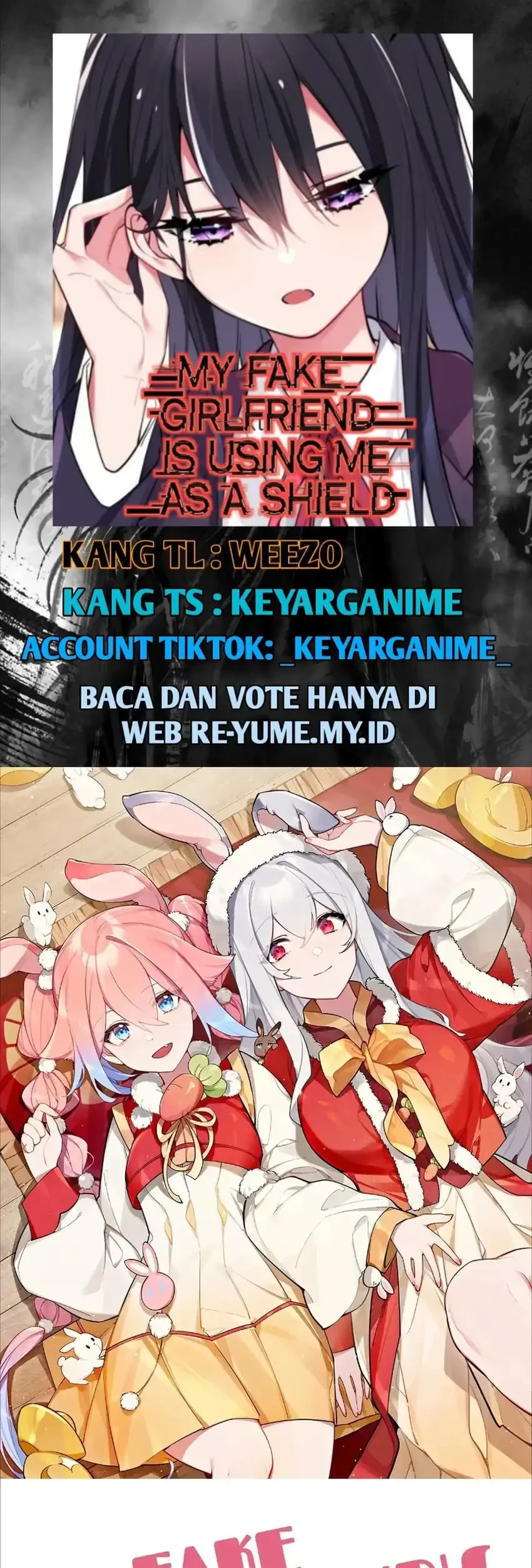 Komik My Fake Girlfriends are Using Me As a Shield Chapter 76 gambar nomor 1