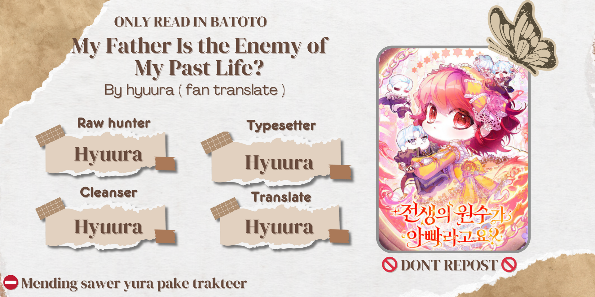 Baca Komik My Father Is the Enemy of My Past Life? Chapter 10 Gambar 1