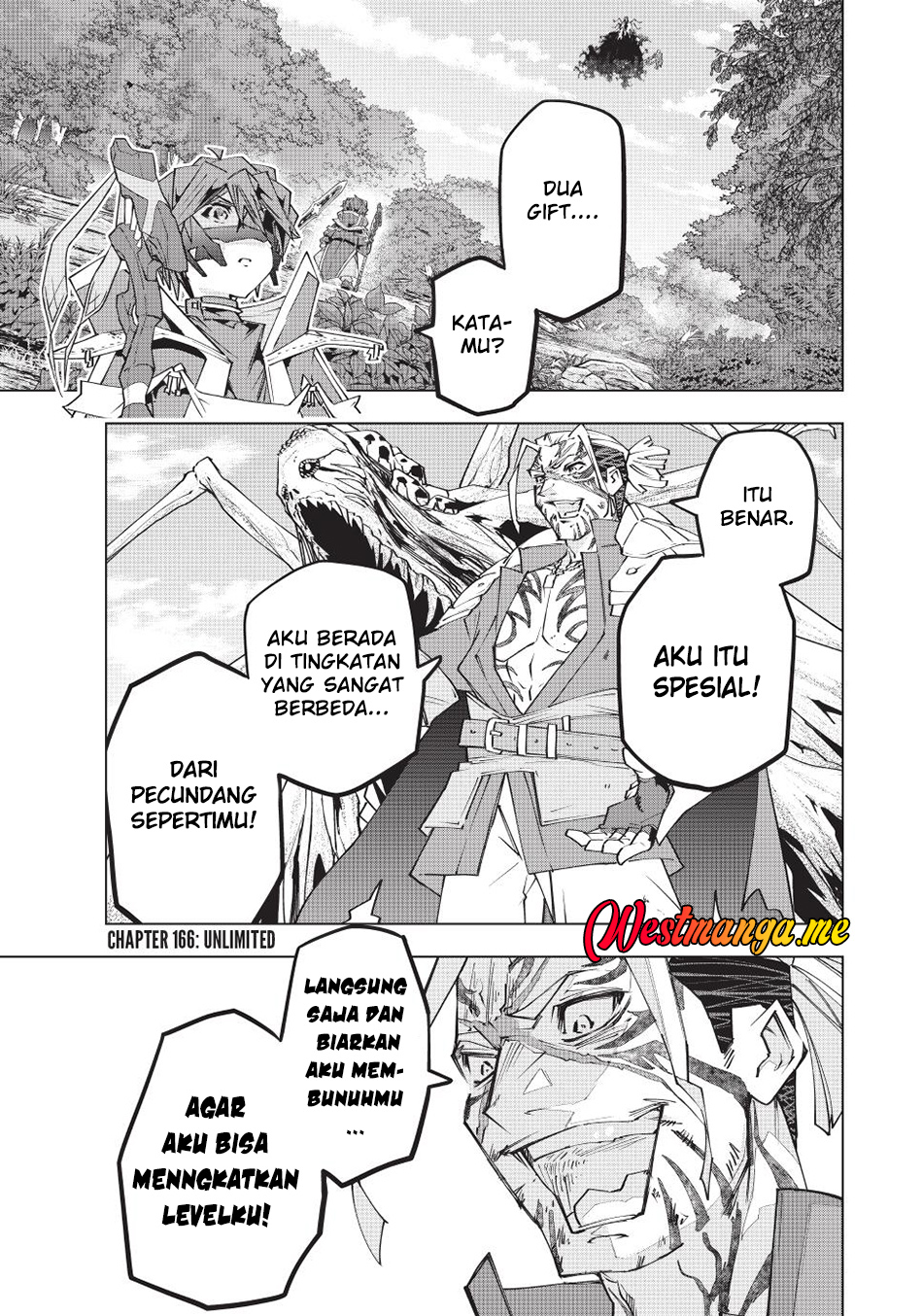 Baca Manga My Gift LVL 9999 Unlimited Gacha Chapter 166 Gambar 2