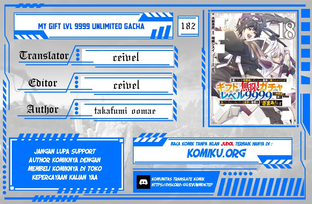 Baca Komik My Gift LVL 9999 Unlimited Gacha Chapter 182 Gambar 1