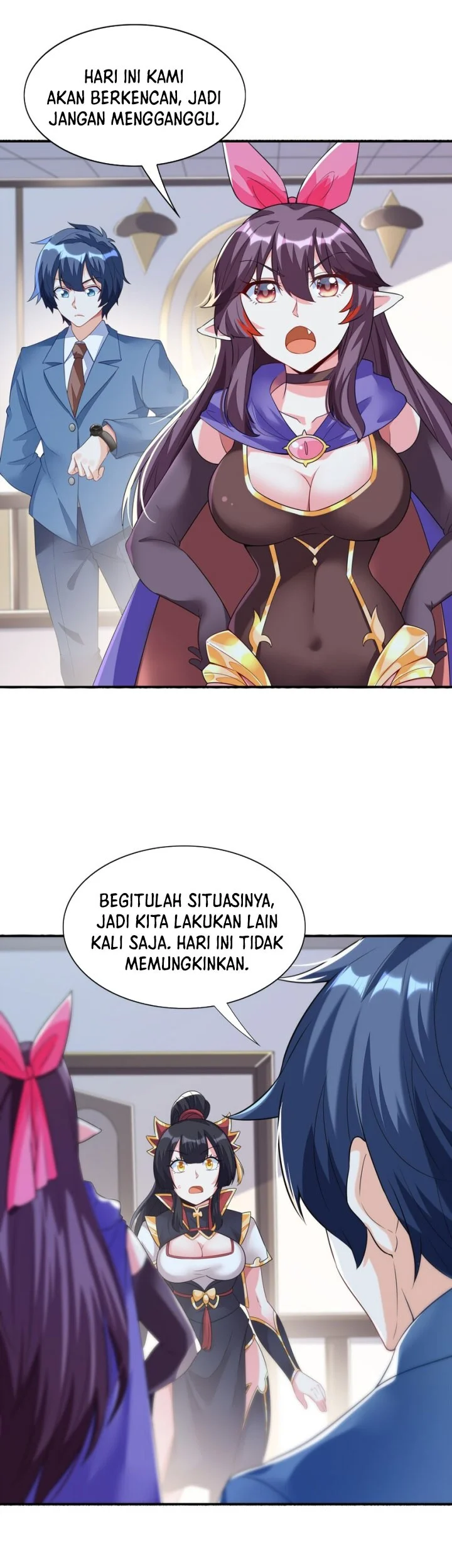 My Harem Is Entirely Female Demon Villains Chapter 100 Gambar 34