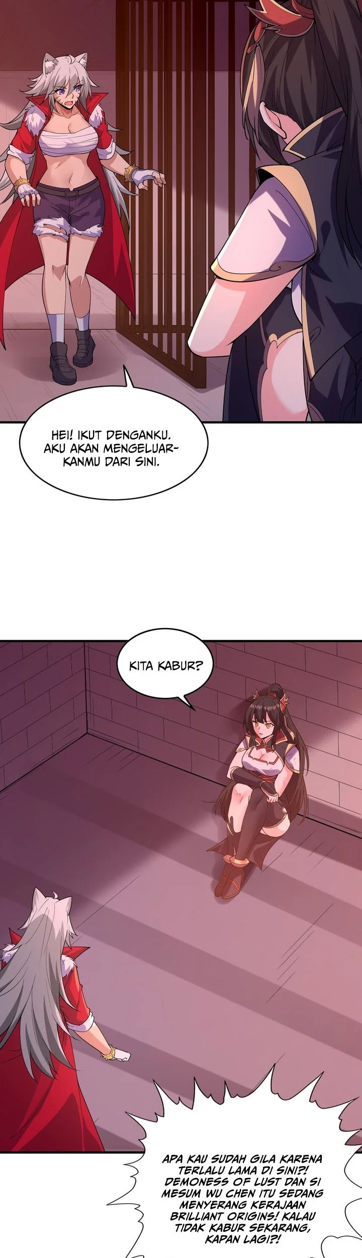 My Harem Is Entirely Female Demon Villains Chapter 108 Gambar 20