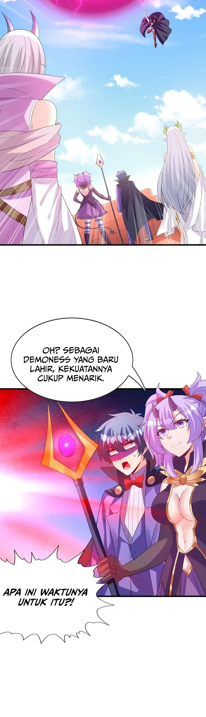 My Harem Is Entirely Female Demon Villains Chapter 109 Gambar 34