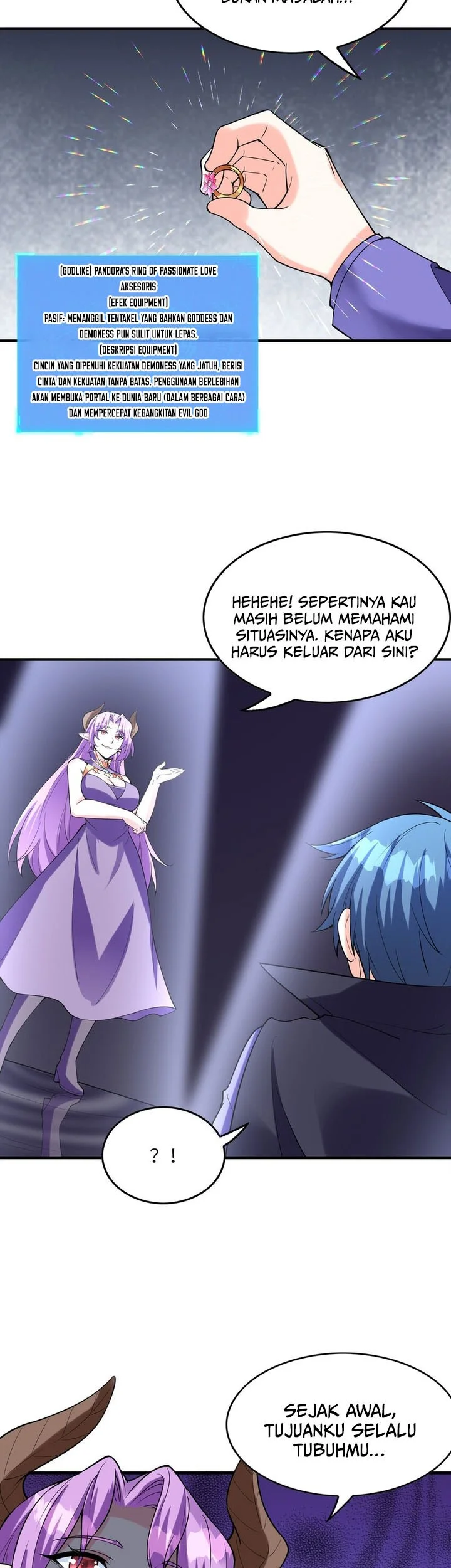 My Harem Is Entirely Female Demon Villains Chapter 110 Gambar 40