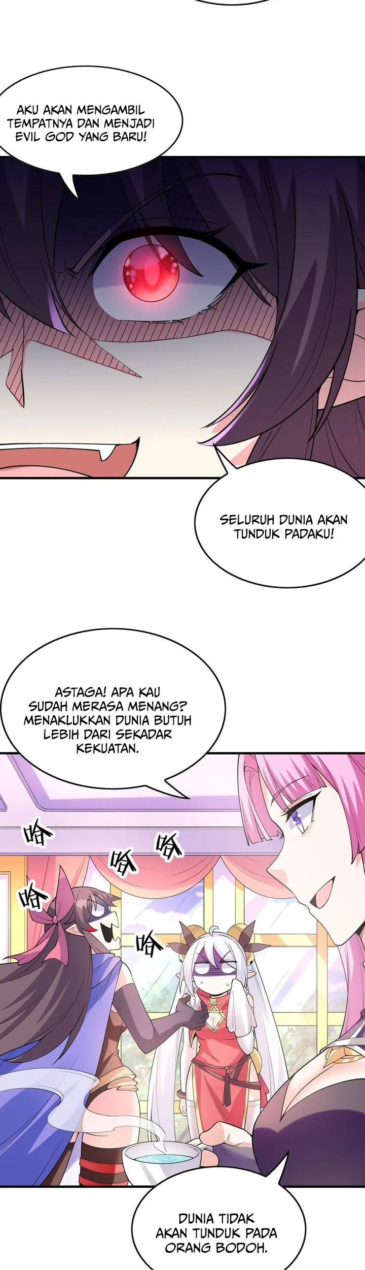 My Harem Is Entirely Female Demon Villains Chapter 112 Gambar 20