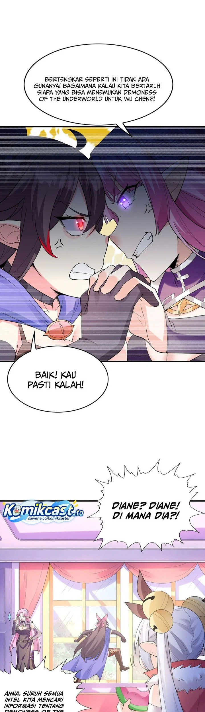 My Harem Is Entirely Female Demon Villains Chapter 112 Gambar 24