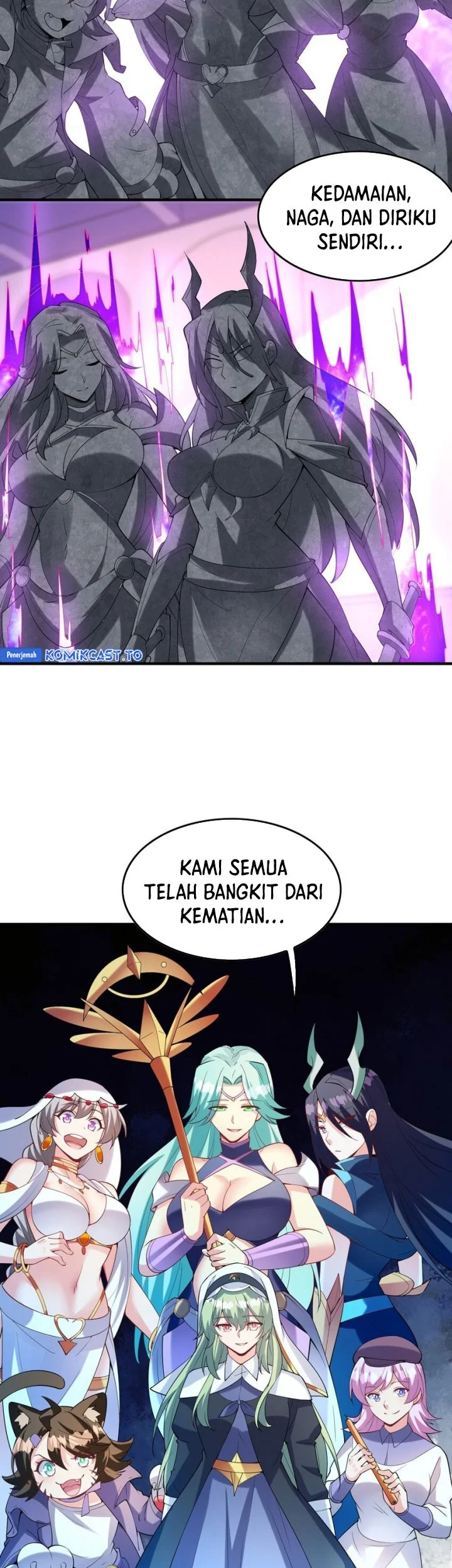 My Harem Is Entirely Female Demon Villains Chapter 116 Gambar 16