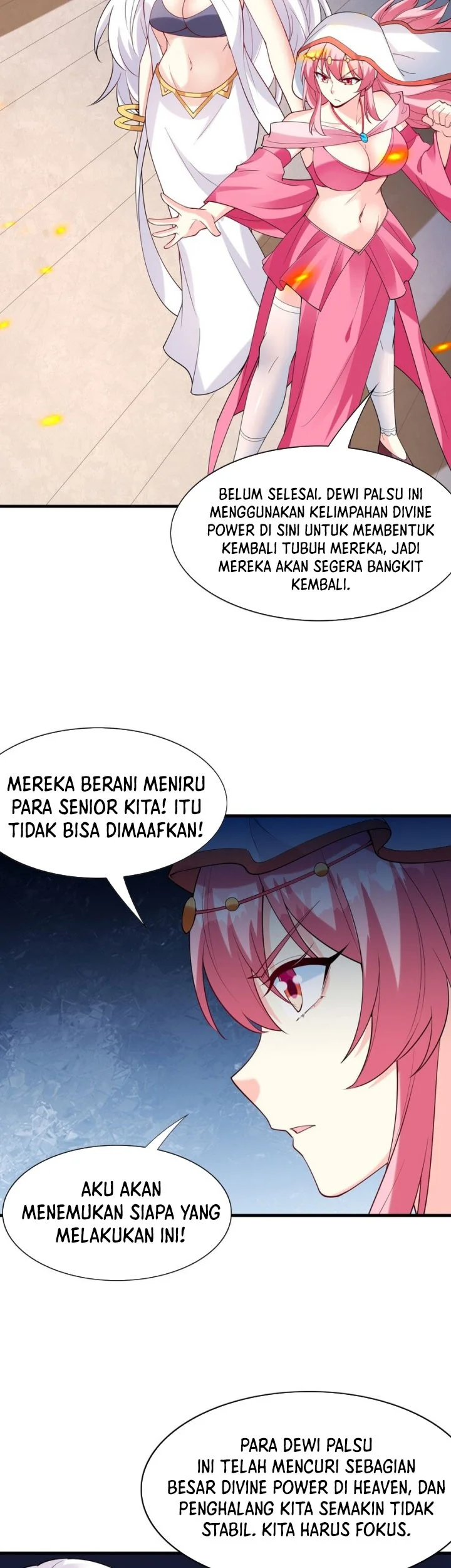 My Harem Is Entirely Female Demon Villains Chapter 117 Gambar 36