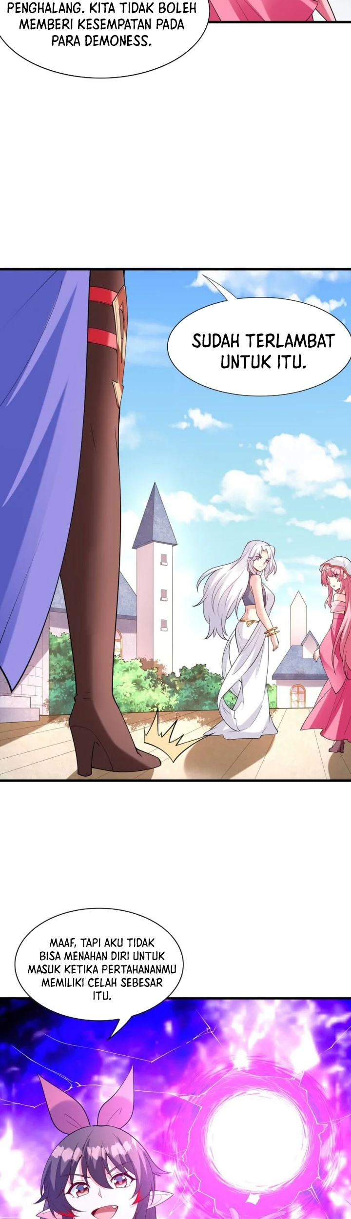 My Harem Is Entirely Female Demon Villains Chapter 117 Gambar 38