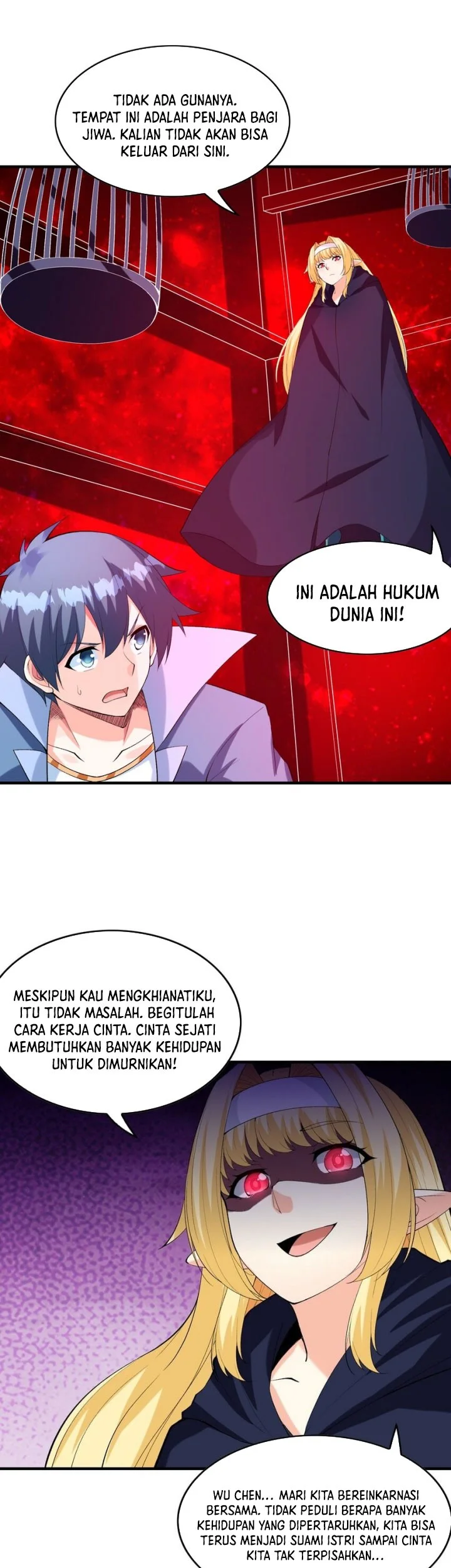 My Harem Is Entirely Female Demon Villains Chapter 120 Gambar 34