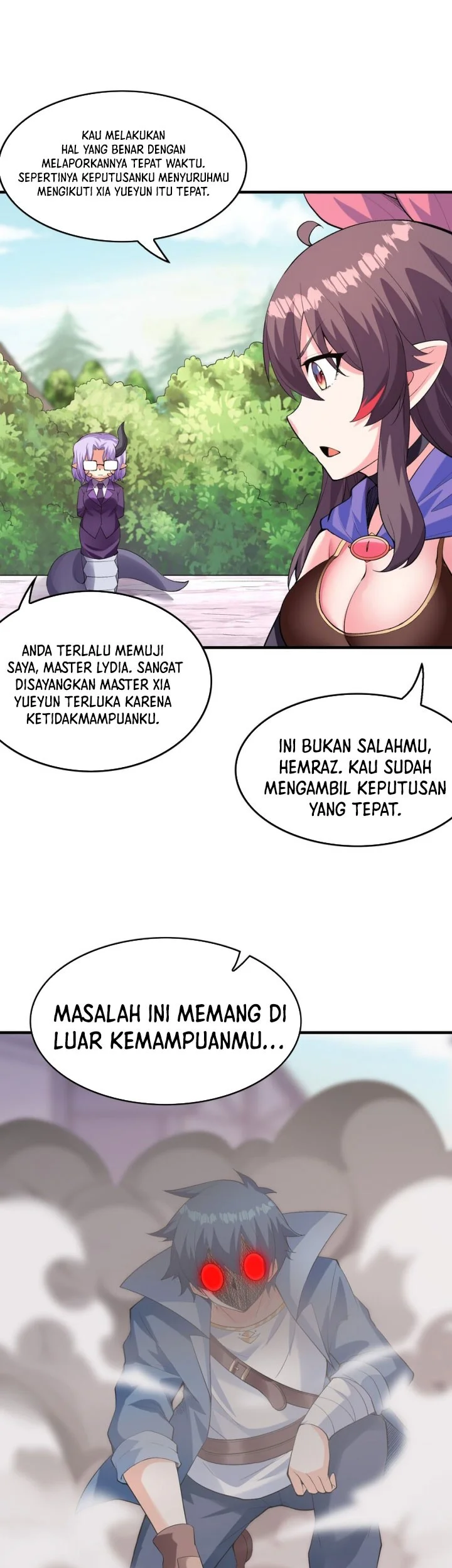 My Harem Is Entirely Female Demon Villains Chapter 122 Gambar 28