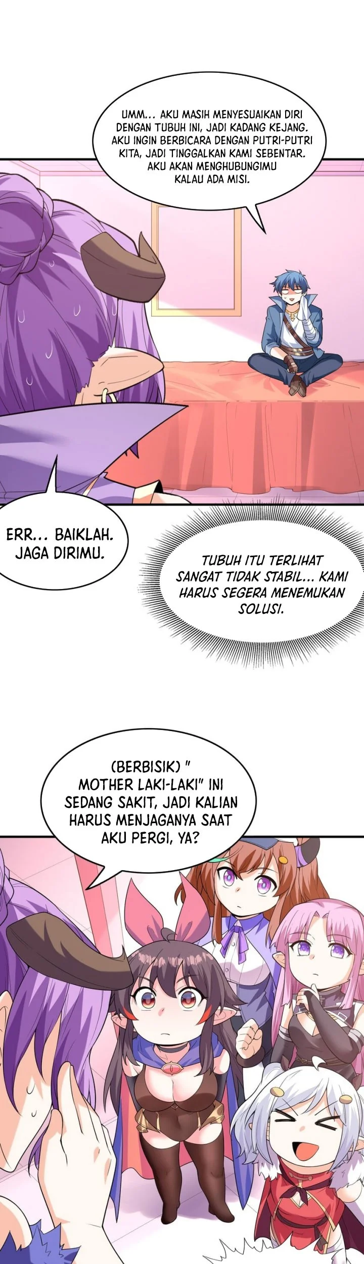 My Harem Is Entirely Female Demon Villains Chapter 123 Gambar 28