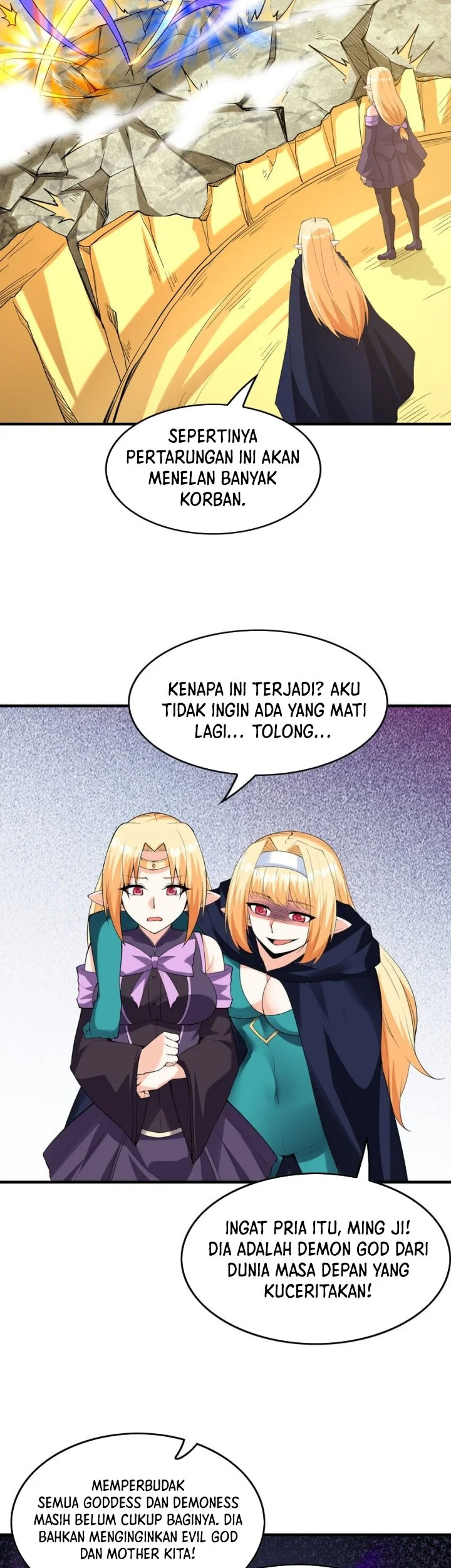 My Harem Is Entirely Female Demon Villains Chapter 124 Gambar 40