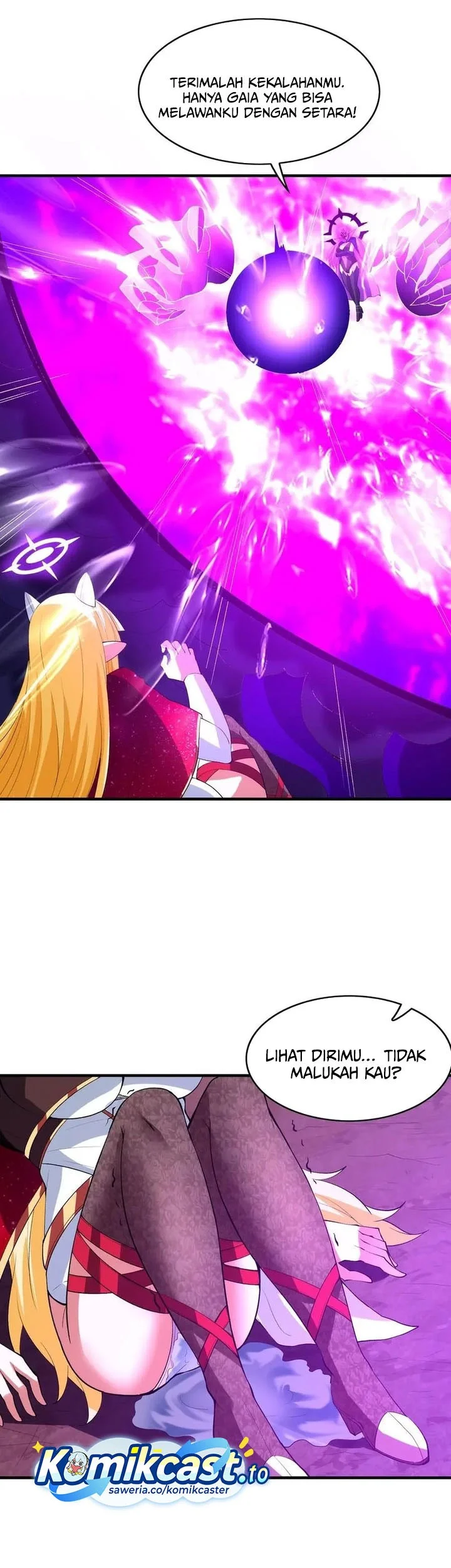 My Harem Is Entirely Female Demon Villains Chapter 128 Gambar 24