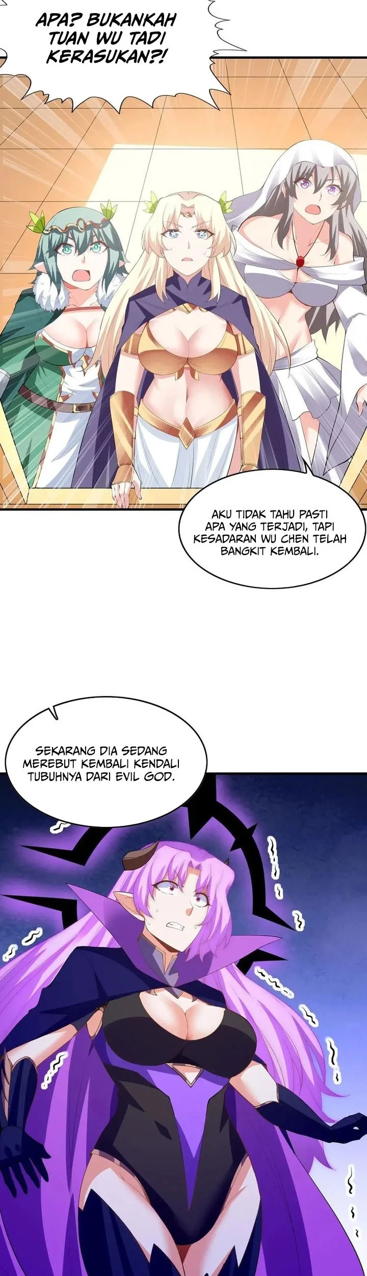 My Harem Is Entirely Female Demon Villains Chapter 128 Gambar 30