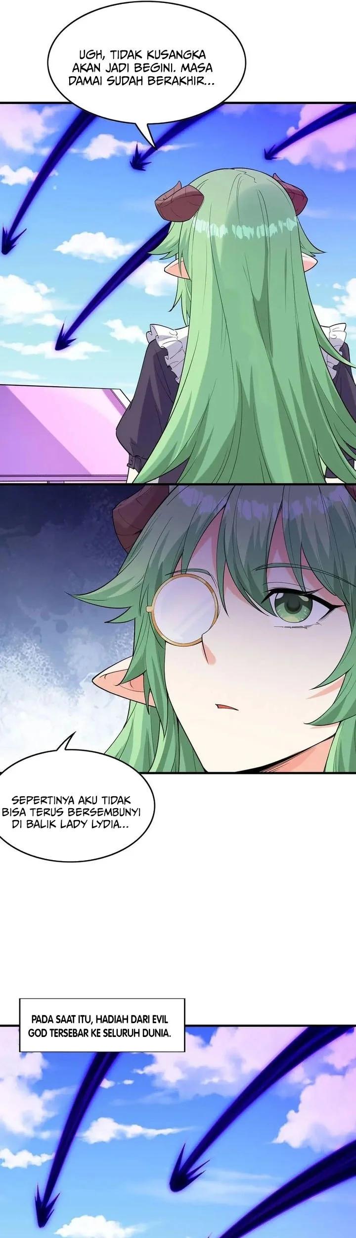 My Harem Is Entirely Female Demon Villains Chapter 129 Gambar 42