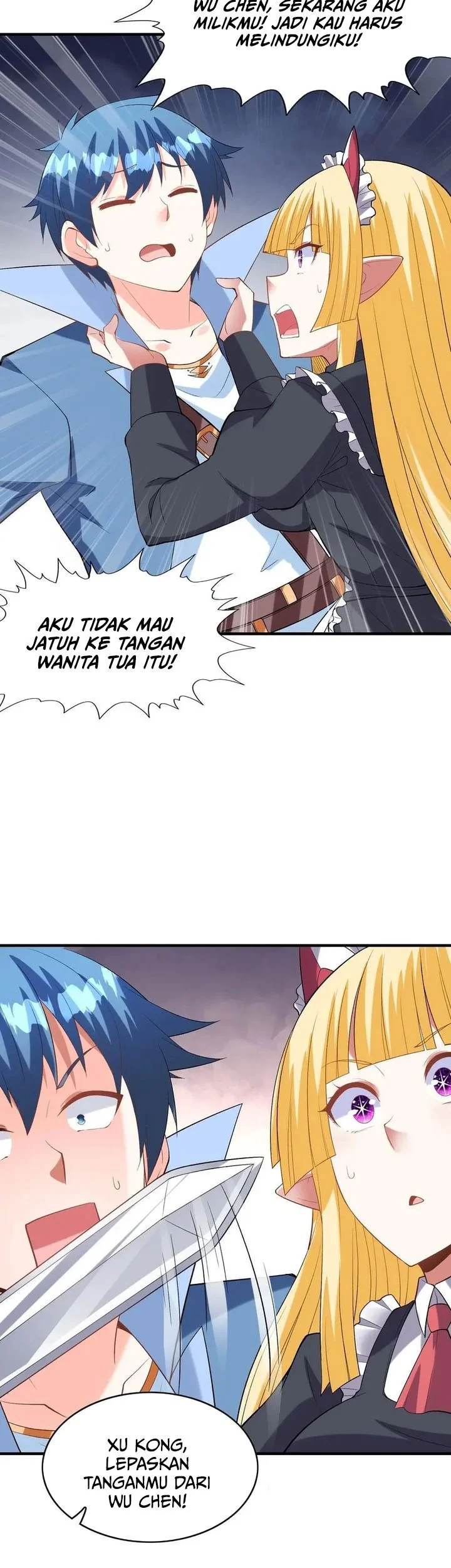 My Harem Is Entirely Female Demon Villains Chapter 130 Gambar 22