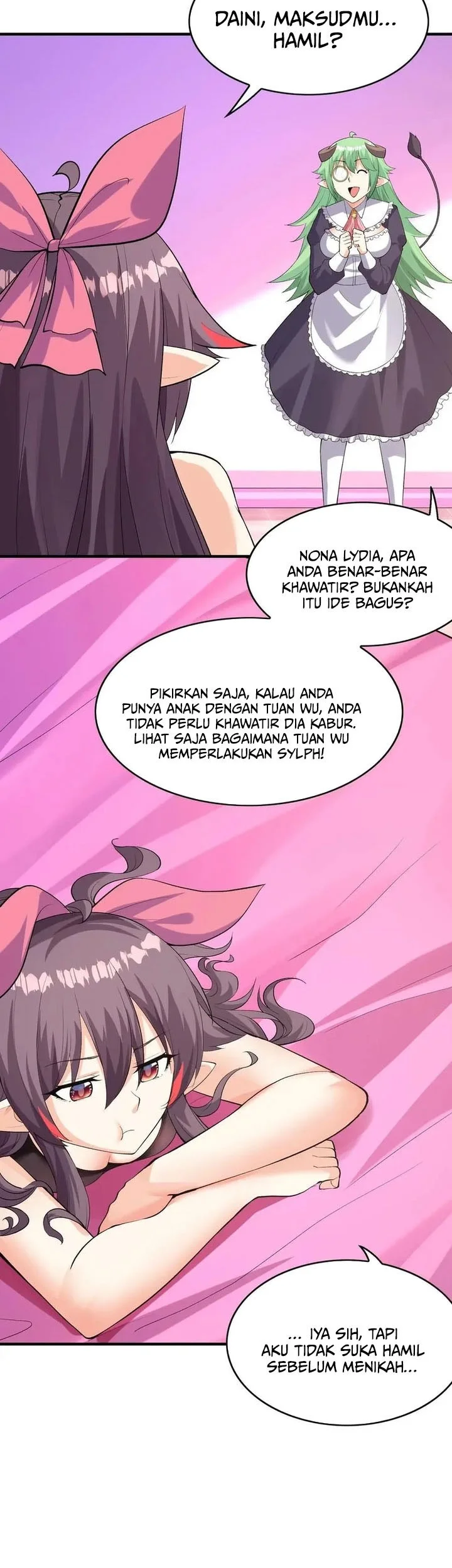 My Harem Is Entirely Female Demon Villains Chapter 130 Gambar 30