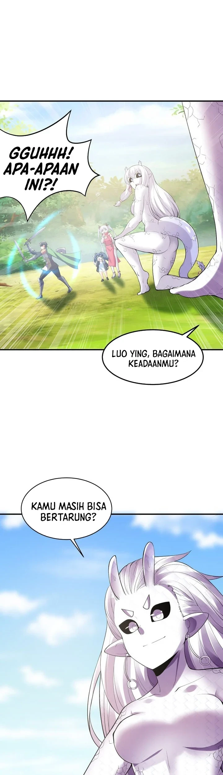 My Harem Is Entirely Female Demon Villains Chapter 142 Gambar 34