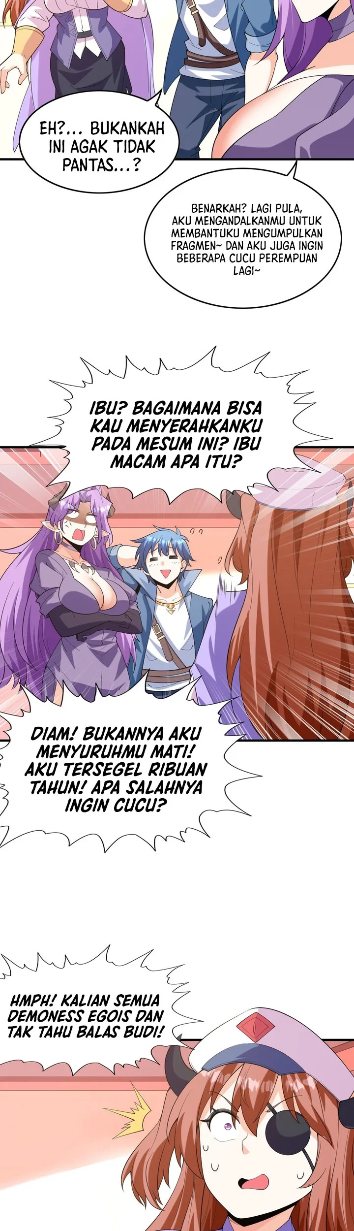 My Harem Is Entirely Female Demon Villains Chapter 151 Gambar 40
