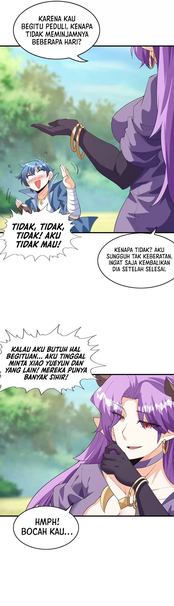 My Harem Is Entirely Female Demon Villains Chapter 153 Gambar 44