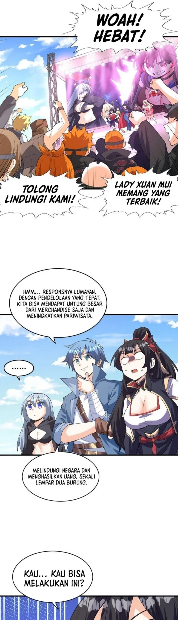 My Harem Is Entirely Female Demon Villains Chapter 154 Gambar 36