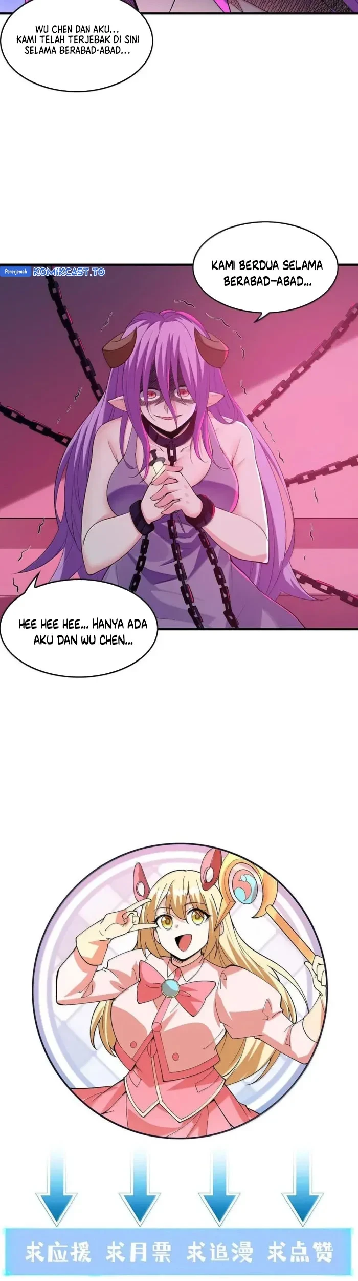 My Harem Is Entirely Female Demon Villains Chapter 156 Gambar 40