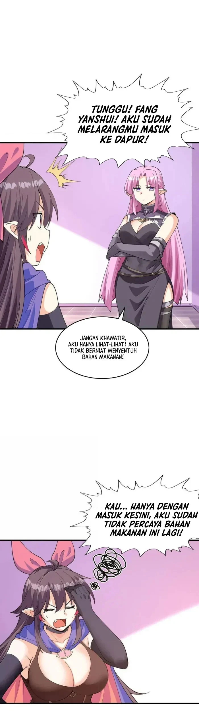 My Harem Is Entirely Female Demon Villains Chapter 157 Gambar 22